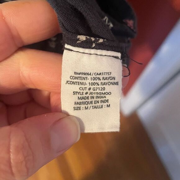 BILLABONG | dark blue button down tunic M - Picture 7 of 8